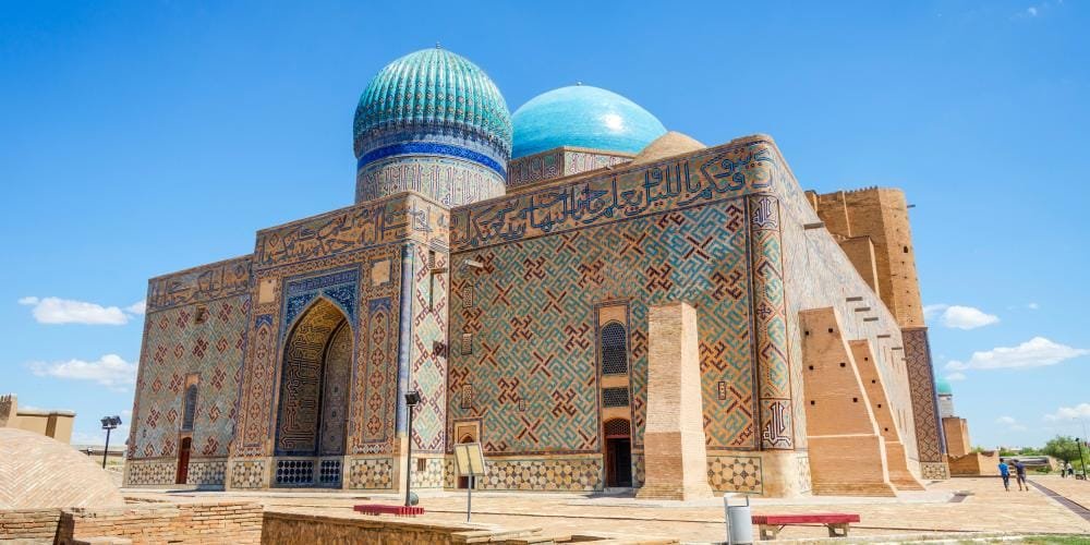 Khoja Ahmed Yasawi Mausoleum & the Futuristic Karavansaray